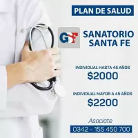 Plan integral de salud de Grupo Santa Fere